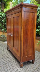 Armadio credenza antico emiliano Carlo X in noce - Foto 8