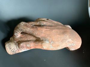 SKULPTUR EINER „HAND“, SIGNIERT K. KOLLER - ANFANG DES 20. JAHRHUNDERTS