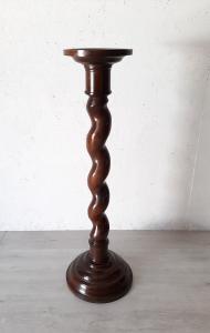 Solid wood plant stand/object holder from the 1950s