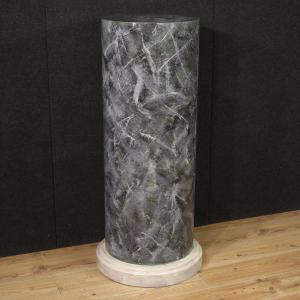 Colonna italiana laccata e dipinta del XX secolo
