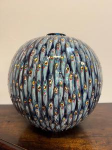 Vaso in maiolica, Vignoli Faenza 