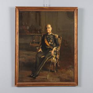 Gemälde von Giuseppe Amisani: Porträt eines Offiziers