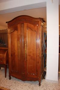 Provençal French wardrobe from the second half of the 1700s in cherry wood