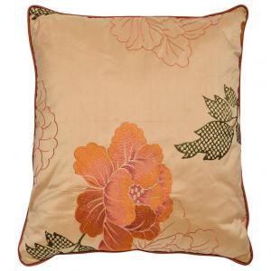 Silk cushion with beautiful embroidery - B/2426