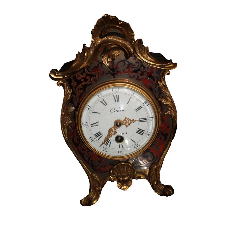 Piccolo Orologio da tavolo stile Boulle di inizio 1900