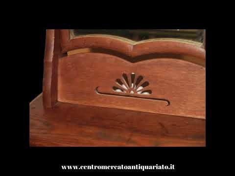 Antique tabletop vanity mirror - Foto 6