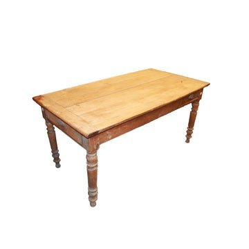 Antique French cherry wood work table from the late 1800s - Foto 7