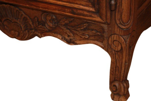 1800s Provencal Style Tall Oak Cabinet - Foto 6