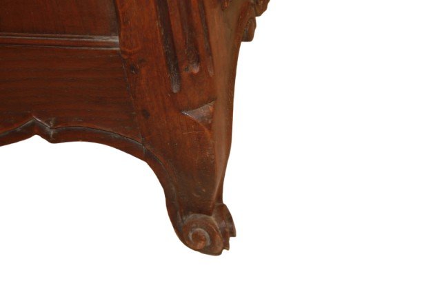 Credenza Francese Provenzale della Seconda Metà del 1800 in Legno Massello di Rovere - Foto 6