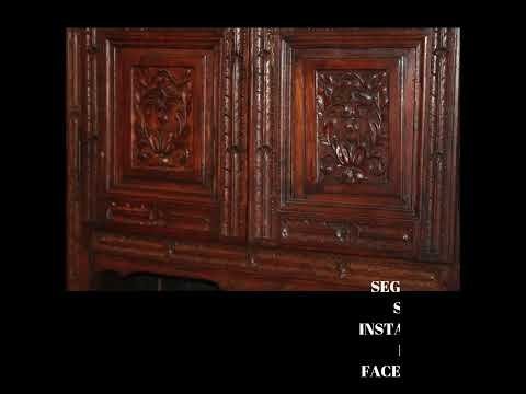 Credenza Francese Riccamente Intagliata XIX secolo - Foto 7