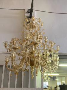 Großer Murano-Glas-Kronleuchter 140 x 160 H