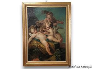 Painting The Reaping Cherubs