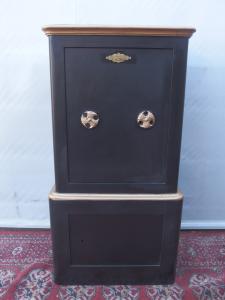 CASSAFORTE RESTAURATA EPOCA FINE 800 FRANCIA CASA FONDATRICE P. HAFFNER PARIS cm L60xP39xH116