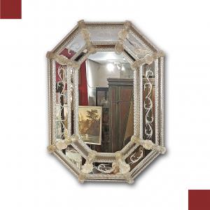 MURANO GLASS MIRROR LATE 18TH CENTURY