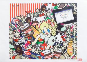 Tomoko Nagao, "PRINCESS CANDY", Ed. 5/10 copies, signed, 20th Century