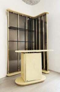 Mobile bar ad angolo - 1970 | STILGLAS Donati