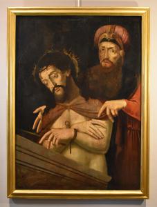Ecce Homo con Ponzio Pilato, Cerchia di Michael Coxie (Malines, 1499 – Malines, 1592)