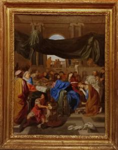 The Banquet of the Pharisee, Circle of Charles Le Brun