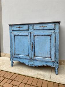 Credenza Luigi XVI Laccata - Restaurata (in corso d'opera)_car 3335