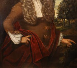 Jonathan Richardson (Londra 1665 – 1745), Ritratto di Hans Sloane, medico e naturalista britannico - Foto 7