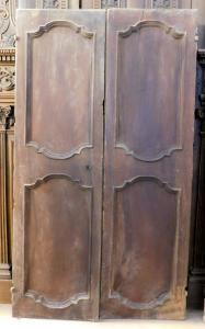 PTI746 - Porta in noce, epoca '700, misure cm L 116 x H 204 