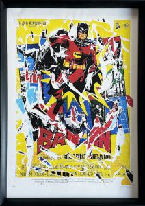 Batman - Mimmo Rotella (1918-2006)
