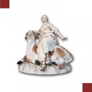 SCULTURA RATTO DI EUROPA FINE XVIII SECOLO 