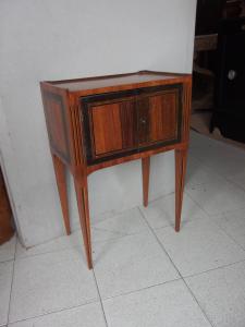 Louis XVI style bedside table, early 1800s France cm W51xD32xH74