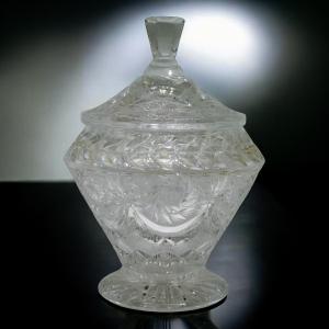 Bowl da Macedonia In Cristallo Di Boemia - Italia Anni 30