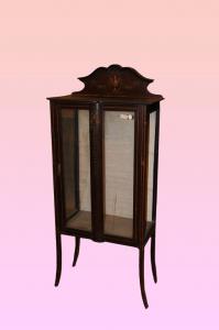 Vetrinetta Vittoriana di fine 1800 con pitture 
