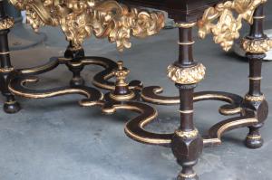 Console with scagliola, Florence, 17th century - Foto 5