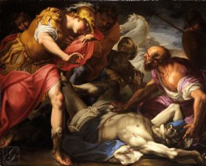 Antonio Balestra (Verona, 1666-1740) - Alexander der Große vor der Leiche von Darius VERKAUFT