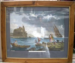 Colored Etching, 19th Century
