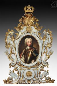 Maria Giovanna Battista Buzzana Clementi, known as "la Clementina" (Turin, 1690/1692-1761) - Portrait of King Charles Emmanuel III of Savoy SOLD
