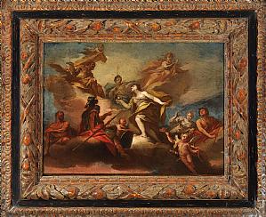 GIOVANNI ANTONIO CUCCHI Vênus se apresenta a Júpiter, Nascimento de Hércules. VENDIDO