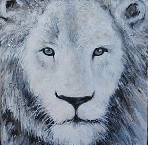 Dipinto Contemporaneo "Leone"