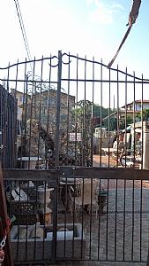 Portão antigo da década de 1800
