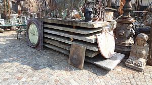 Varandas antigas em pedra de Luserna