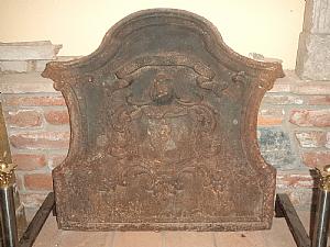 piastra in ghisa epoca Barocco