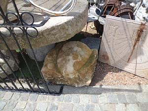 Stone coats of arms