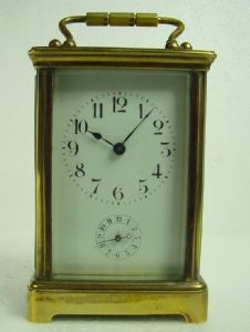 "Officer" clock with alarm