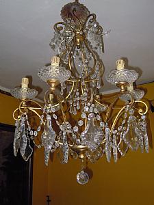 6-flammiger Kronleuchter