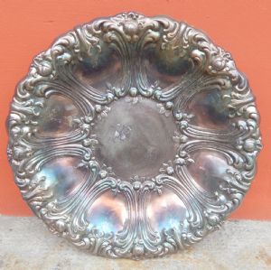 Gorham Sheffield Tablett (versilbertes Metall)