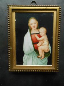 MINIATURA DIPINTA SU AVORIO Art.332