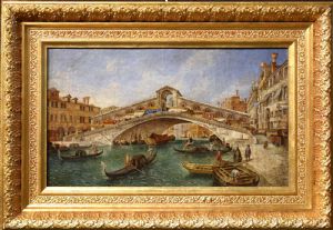 Venedig, die Rialtobrücke (VERKAUFT)