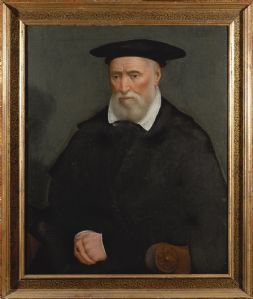 Agostino Galeazzi, Porträt von Agostino Gallo, Mitte des 16. Jahrhunderts, Öl auf Leinwand.