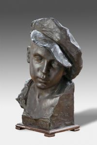 Scultura bronzo Libero Frizzi
