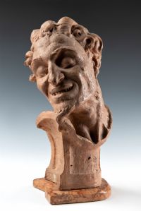 Bruno Semprebon (Modena, 1906-1995) "Autorretrato como fauno"