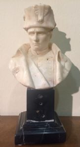 Busto de Napoleão em mármore do século XIX
