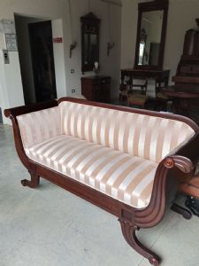 Sofá Biedermeier restaurado
